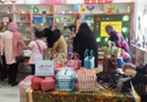 بازارچه فرهنگی و هنری در کانون لاهیجان برپا شد